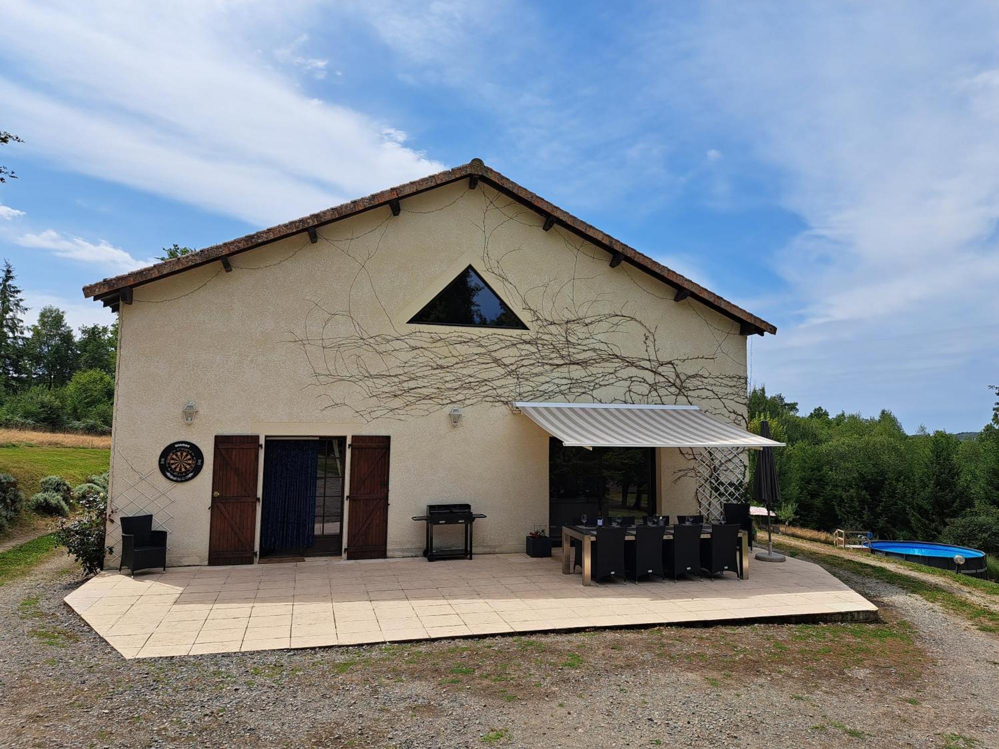 "Le Petit Bonheur" Gite Van 4 Tot 12 Personen Met Prive Vijver Van 2Ha Maisonnais-Sur-Tardoire Exterior photo